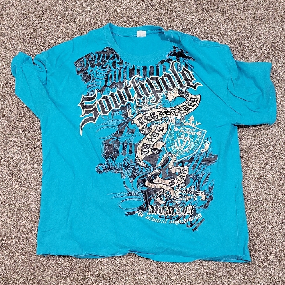 Blue Graphic Southpole T-Shirt